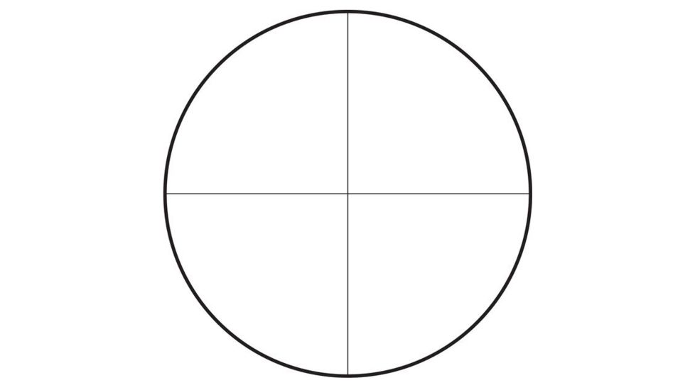 Malcolm Gen 2 6x 17mm 3/4in Tube Long Rifle Telescope, Second Focal Plane, Fine Crosswire Reticle, Matte Black/Brass