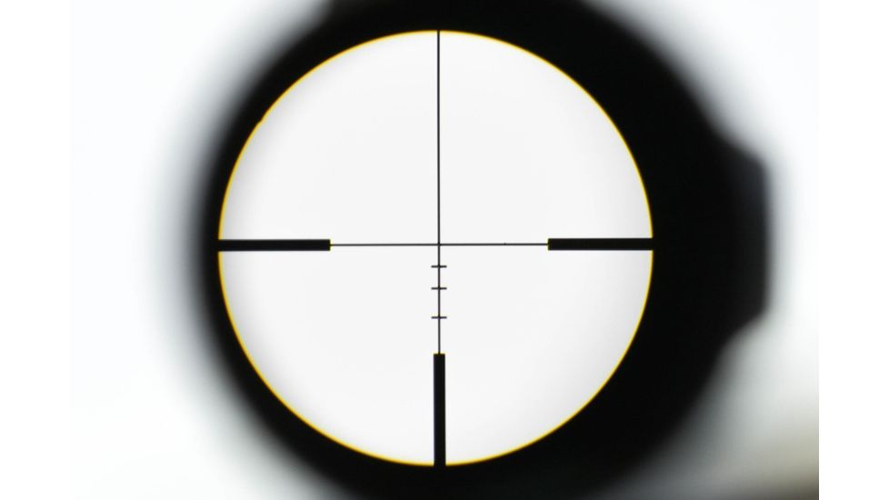 Hi-Lux Optics Long Eye Relief  Rifle Scope, 2-7 x, 32 mm, 1 in, Second Focal Plane (SFP), Post with Center Dot, Matte, Black, LER27X32BDC