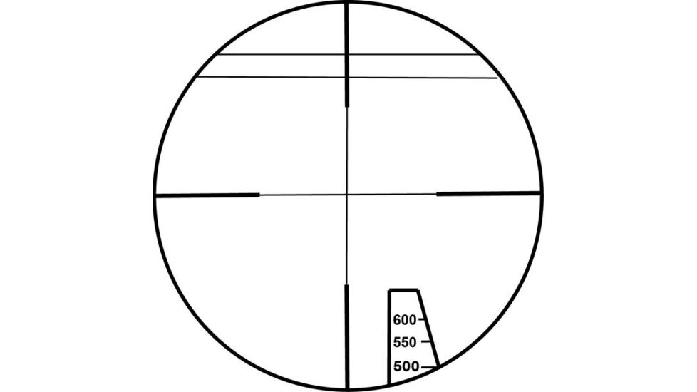 Hi-Lux M40 USMC 3-9X40 Rifle Scope in Green Anodized Finish with Dual Focal Plane Accu-Ranging Reticle, M40USMC39X40