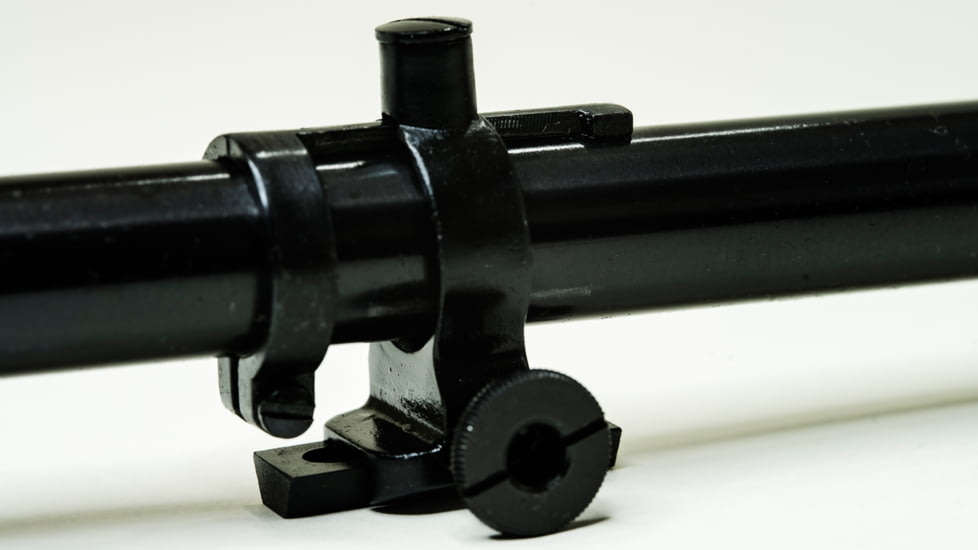 Hi-Lux Malcolm 6x Short Telescopic Rifle Scope, 18in, 3/4 Tube, Fine Cross Reticle with Micrometer Mount and Bases, Matte, Two-Tone Black/Brass, M634181B