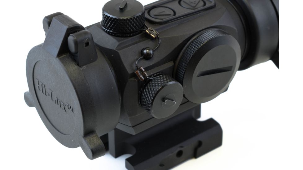 Hi-Lux MM-2 Red Dot Sight w/Absolute Co-Witness Mount, Matte Black, MM-2-ACW