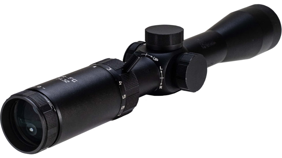 Hi-Lux Optics Long Eye Relief 2-7x32mm 1 inch Tube Rifle Scope, Second Focal Plane