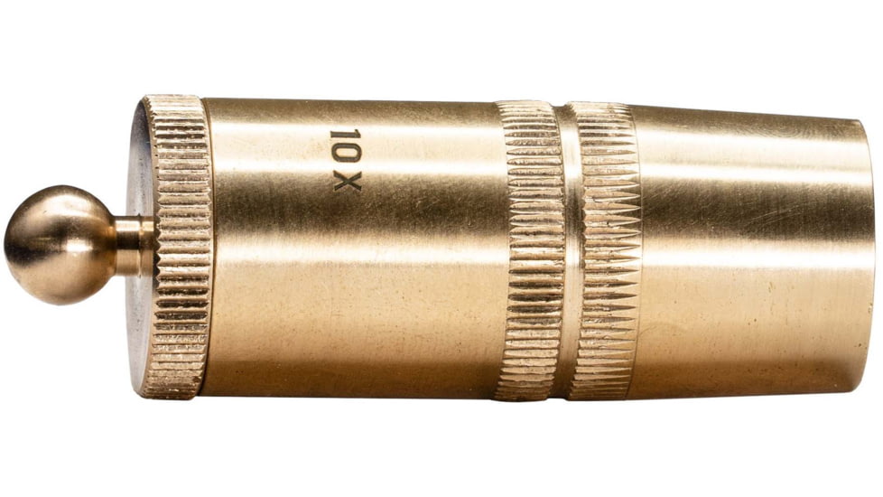 Hi-Lux Optics Malcolm 10x Booster Eyepiece for Parallax Adjustable Gen 2 Long Rifle Telescope, Brass, MB10LB