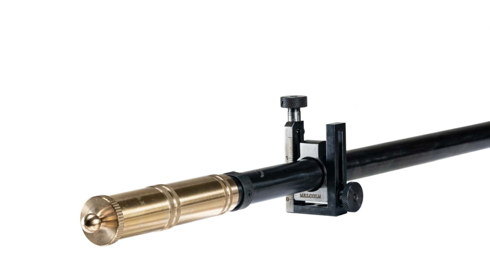 Hi-Lux Optics Malcolm Gen 2 6x 17mm 3/4in Tube Long Rifle Telescope, Second Focal Plane, Fine Crosswire Reticle, Matte Black/Brass, M634322P