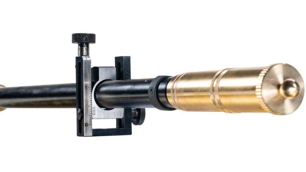 Hi-Lux Optics Malcolm Gen 2 6x 17mm 3/4in Tube Long Rifle Telescope, Second Focal Plane, Fine Crosswire Reticle, Matte Black/Brass, M634322P