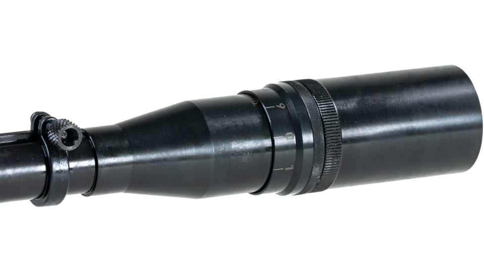 Hi-Lux Optics Malcolm Gen II Vintage Sniper Competition Rifle Scope, 8x31mm, 3/4in Tube, Fine Cross, Black, M8VSC