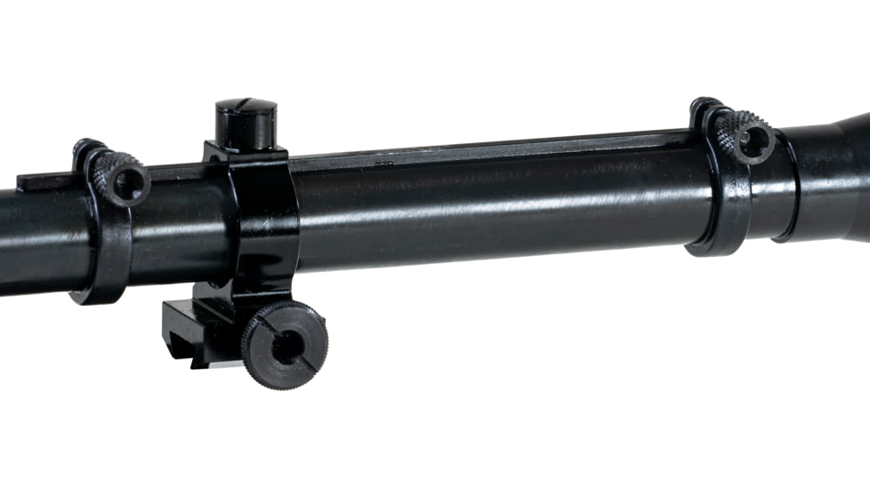 Hi-Lux Optics Malcolm Gen II Vintage Sniper Competition Rifle Scope, 8x31mm, 3/4in Tube, Fine Cross, Black, M8VSC