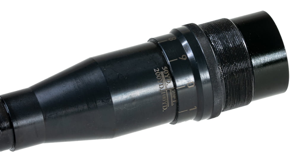 Hi-Lux Optics Malcolm Gen II Vintage Sniper Competition Rifle Scope, 8x31mm, 3/4in Tube, Fine Cross, Black, M8VSC