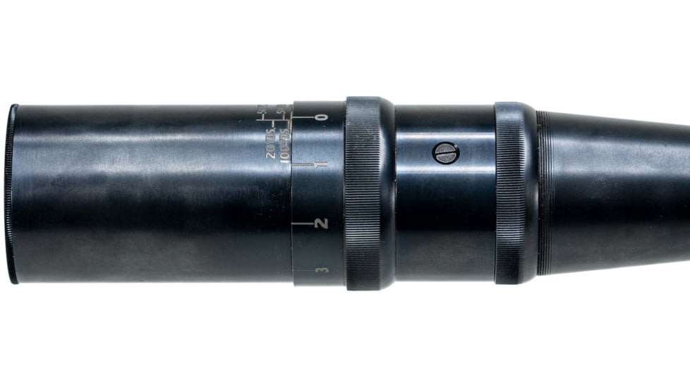 Hi-Lux Optics Malcolm Vintage Target Rifle Scope, 20x41mm, 3/4in Tube, Fine Crosswire Reticle, Matte Black, Small, M20VTS