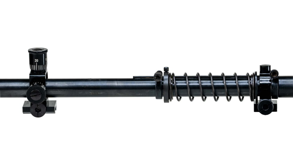 Hi-Lux Optics Malcolm Vintage Target Rifle Scope, 20x41mm, 3/4in Tube, Fine Crosswire Reticle, Matte Black, Small, M20VTS