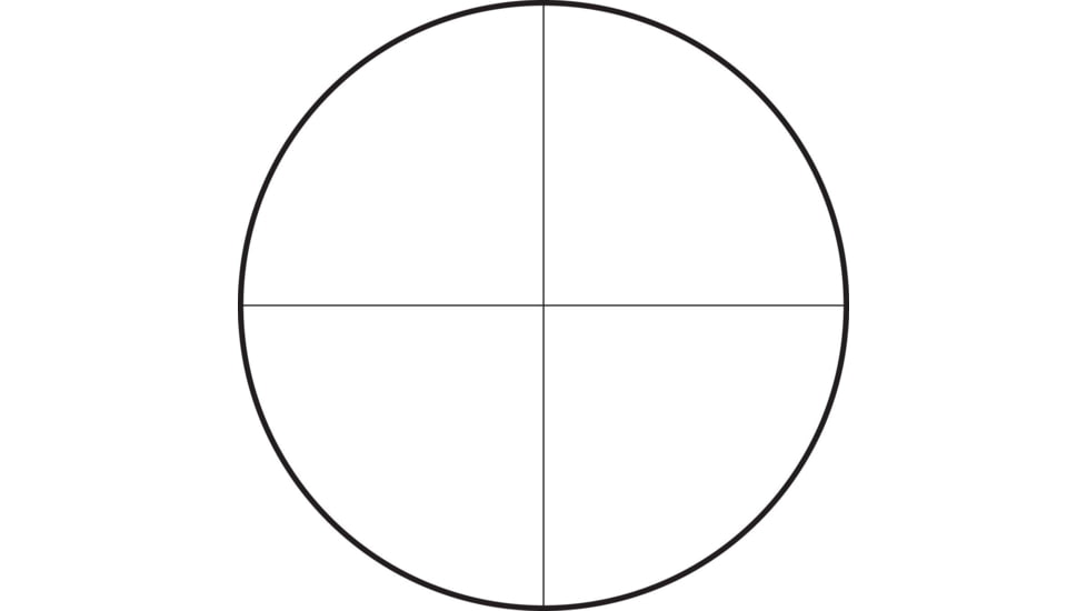 Hi-Lux Optics Malcolm Vintage Target Rifle Scope, 20x41mm, 3/4in Tube, Fine Crosswire Reticle, Matte Black, Small, M20VTS