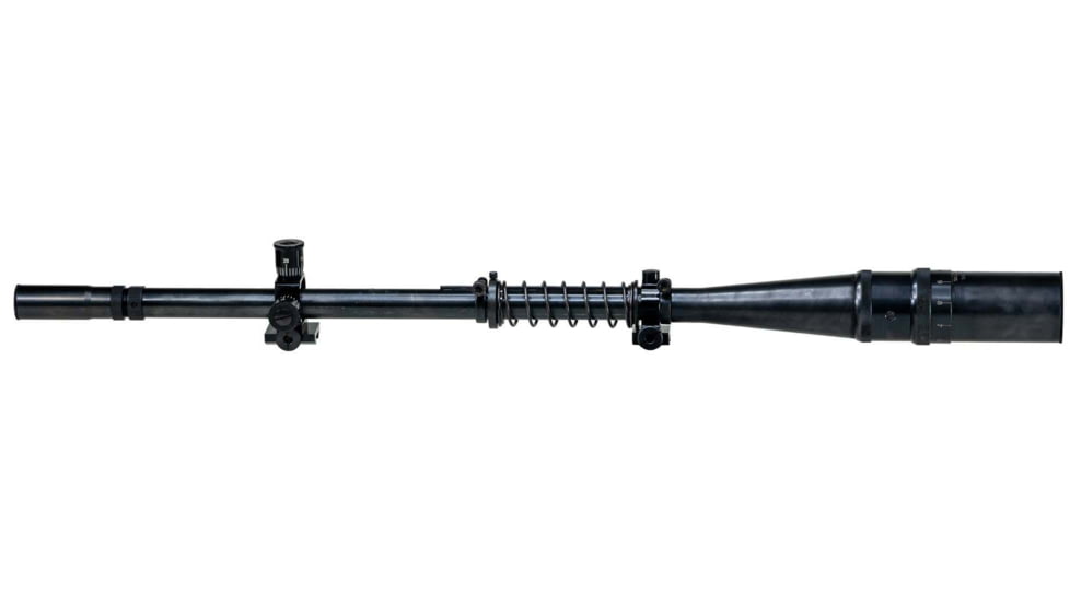 Hi-Lux Optics Malcolm Vintage Target Rifle Scope, 20x41mm, 3/4in Tube, Fine Crosswire Reticle, Matte Black, Small, M20VTS