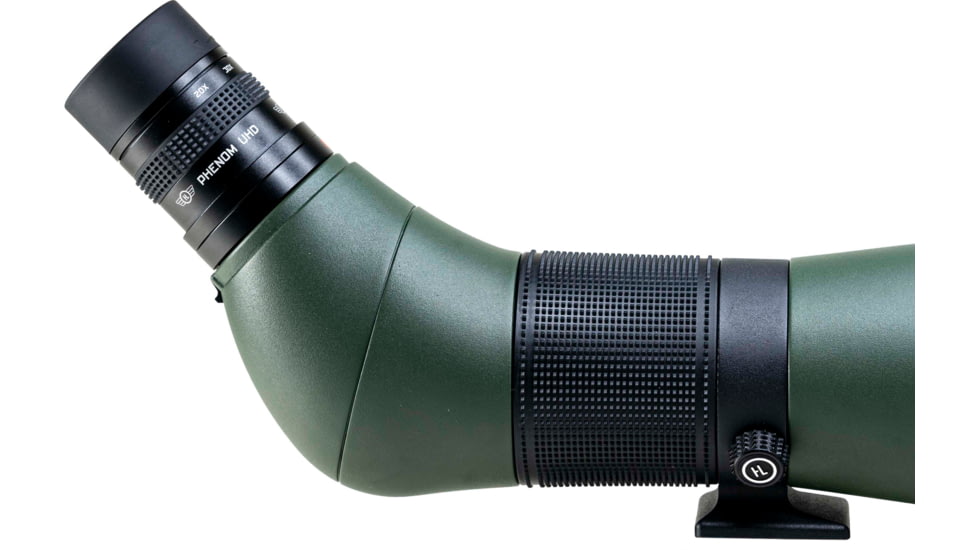 Hi-Lux Optics Phenom UHD 20-60x85mm Porro Prism Spotting Scope, Green, PM2060X85UHD