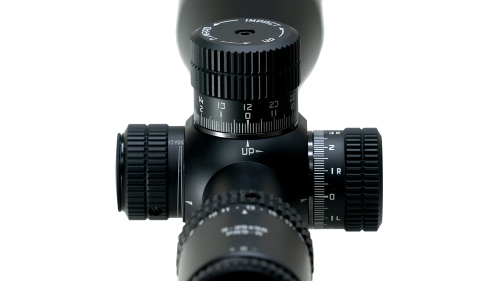 Hi-Lux Optics PR5 5-25X56mm Rifle Scope, 34mm Tube, First Focal Plane, TRACR Reticle, Green Illumination, Matte Black, Small, PR525X56