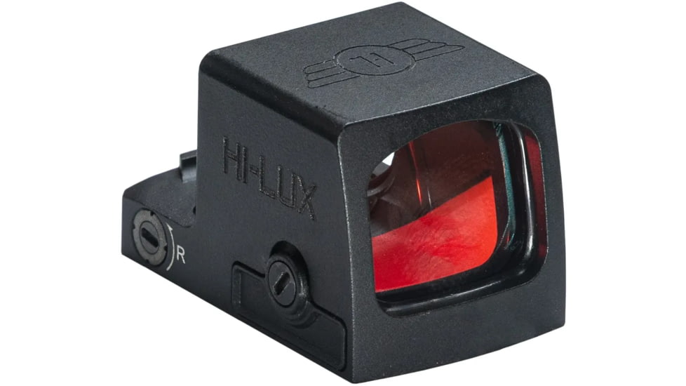 Hi-Lux Optics TD-3E Enclosed Reflex Red Dot Sight, 1x, 20x16 mm, Multiple Reticle, Matte Black, Small, TD-3E