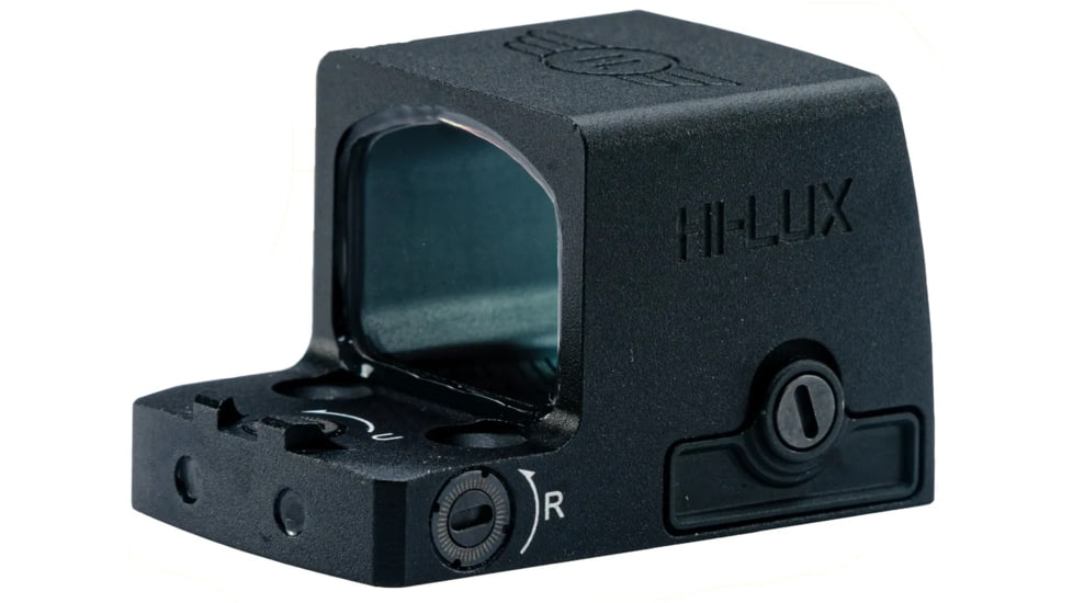 Hi-Lux Optics TD-3E Enclosed Reflex Red Dot Sight, 1x, 20x16 mm, Multiple Reticle, Matte Black, Small, TD-3E