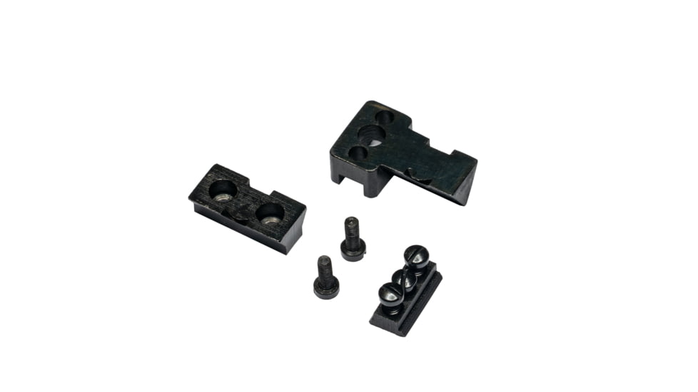 Hi-Lux Optics Winchester 1885 Mounting Kit, Posa and Crescent Cut - Front and Rear, Matte Black, W1885MT-C
