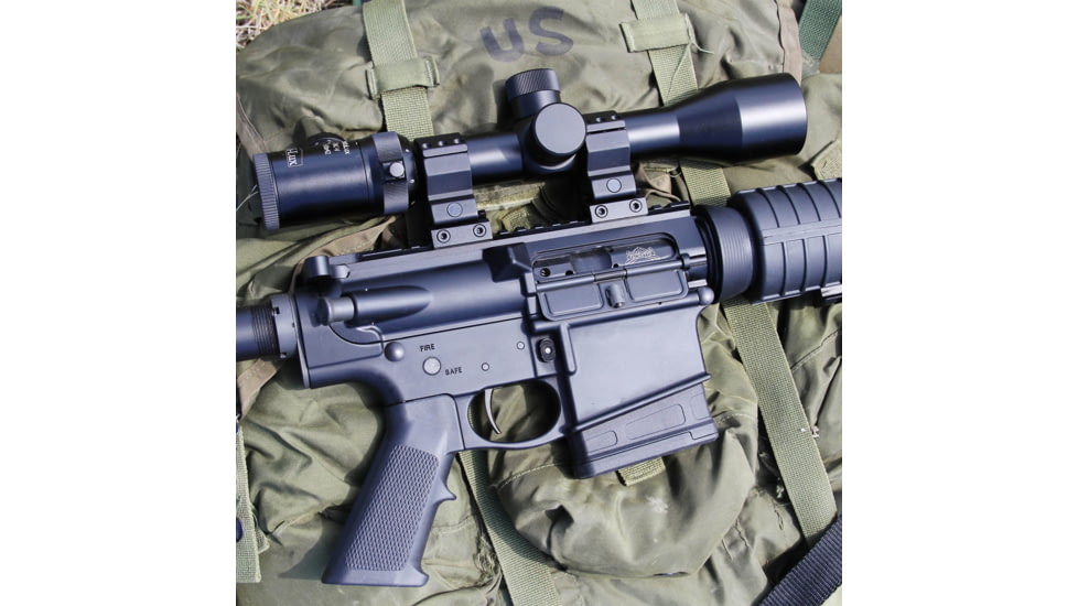 Hi-Lux PentaLux TAC-V SFP 2-10x42 Rifle Scope w/ Green Illuminated Ranging Reticle, 30mm Tube, Matte Black, TAC-V SFP210X42