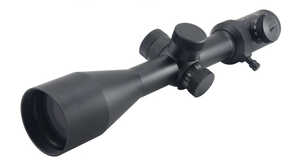 HI-LUX PentaLux TAC-V SFP 4-20x50 Rifle Scope w/ Green Illuminated Ranging Reticle, 30mm Tube, Matte Black TAC-V SFP420X50