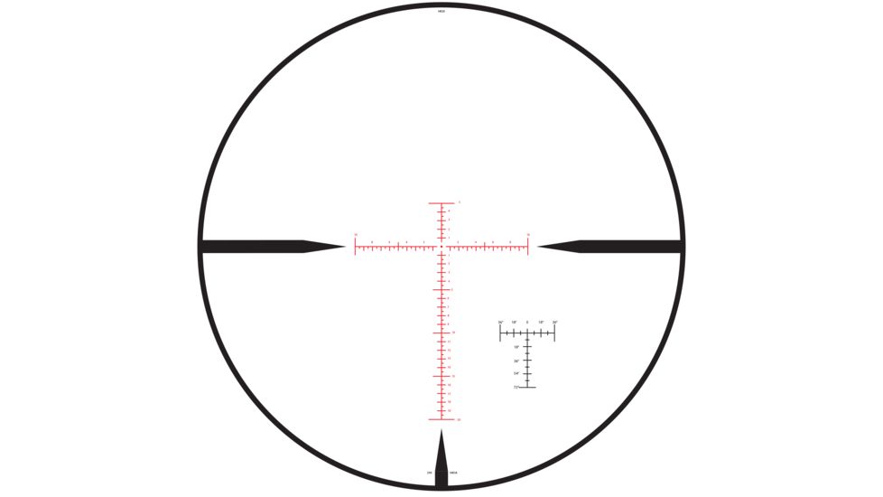 HI-LUX PentaLux TAC-V SFP 4-20x50 Rifle Scope w/ Green Illuminated Ranging Reticle, 30mm Tube, Matte Black TAC-V SFP420X50