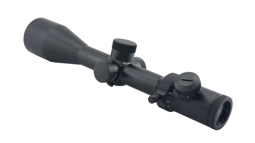 Hi-Lux PentaLux TAC-V SFP 4-20x50 Rifle Scope w/ Red Illuminated Ranging Reticle, 30mm Tube, Matte Black, TAC-V SFP420X50-R