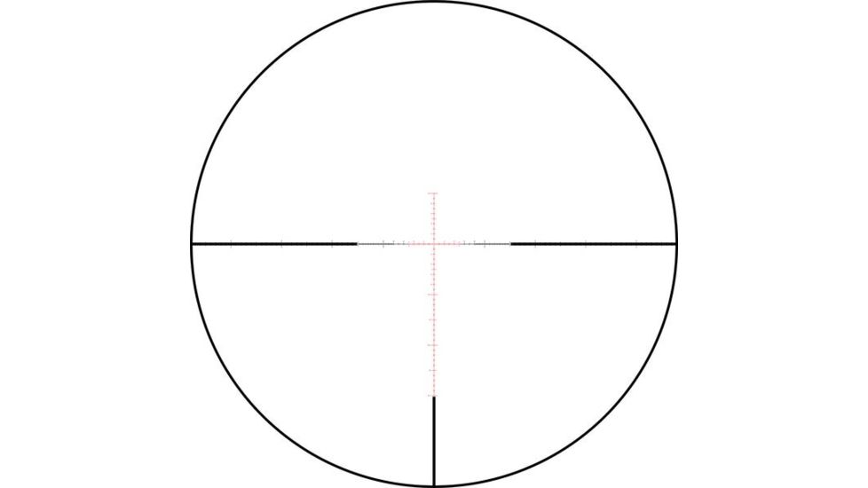 Hi-Lux PentaLux TAC-VF 4-20x50 FFP Rifle Scope, Matte Black w/ Green Illuminated Reticle, Matte Black, Small, TAC-VF420X50