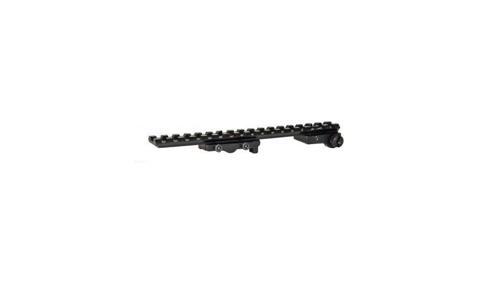 Hi-Lux Optics Ruger Model 77 Short and Long Action 1 Piece Steel Picatinny Base, Matte Black, R77MT