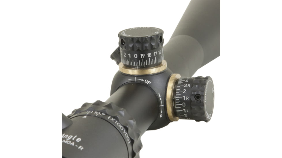 Hi-Lux Top-Angle 7-30x 50mm w/ Red Illuminated MOA Ranging Reticle and Framing Scale, Black, Small, TP730X50MOA-R