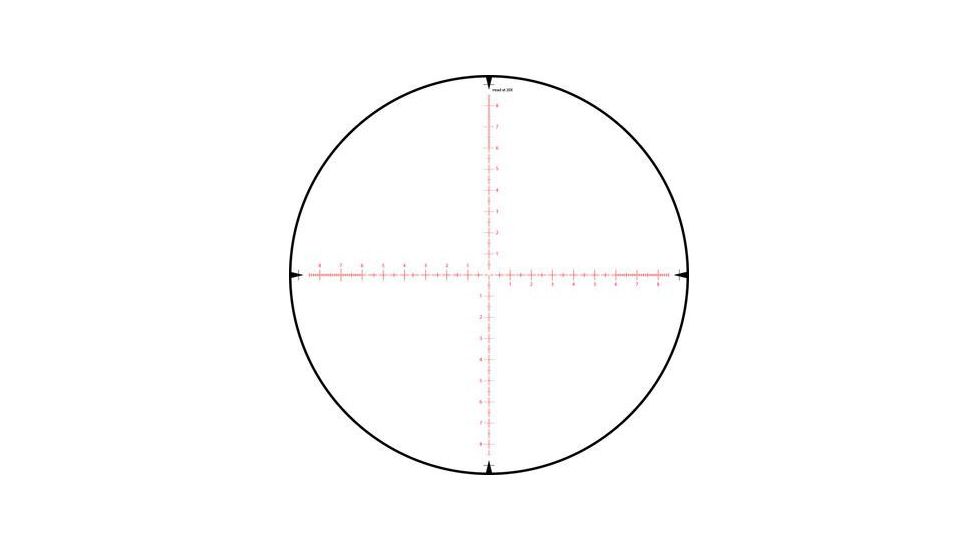 HI-LUX UD 5-30X56 Rifle Scope with Red Reticle, Matte Black, Small, UD530X56-R