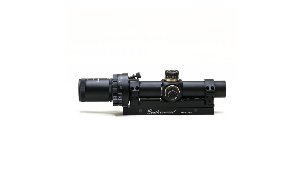 Hi-Lux X-BOW 1-4X24 Crossbow Scope w/ Green Dot Duplex Framing Reticle, Matte Black, Small, ART X-BOW