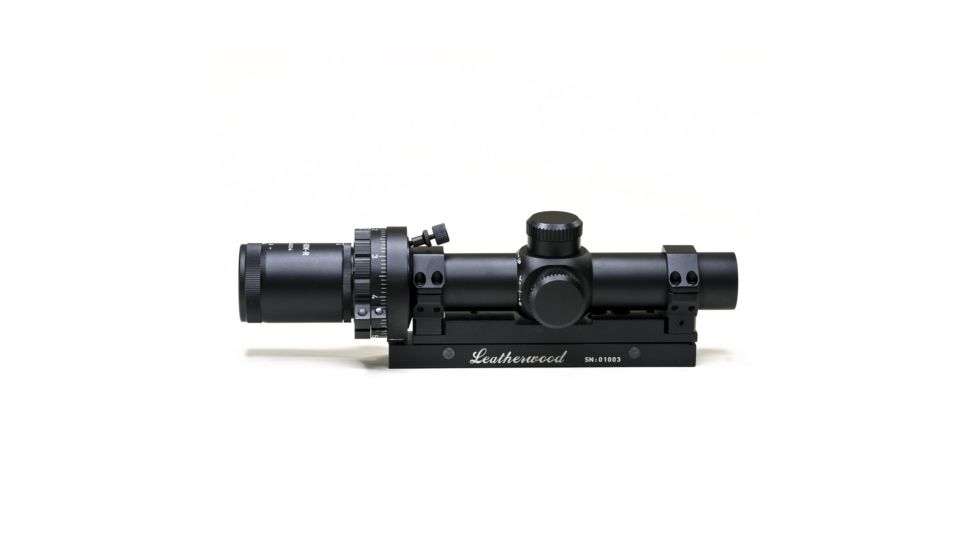 Hi-Lux X-BOW 1-4X24 Crossbow Scope w/ Green Dot Duplex Framing Reticle, Matte Black, Small, ART X-BOW
