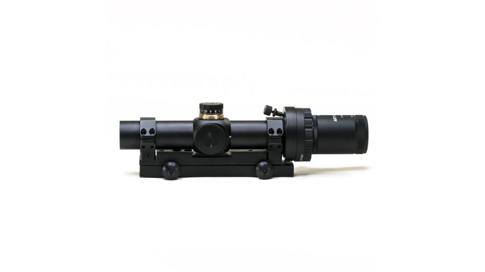 Hi-Lux X-BOW 1-4X24 Crossbow Scope w/ Green Dot Duplex Framing Reticle, Matte Black, Small, ART X-BOW