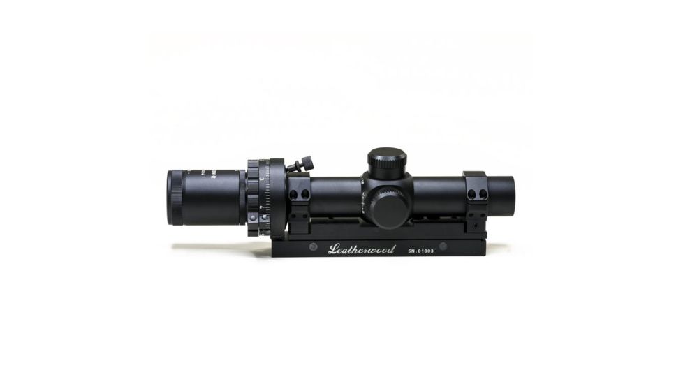 Hi-Lux X-BOW 1-4X24 Crossbow Scope w/ Green Dot Duplex Framing Reticle, Matte Black, Small, ART X-BOW