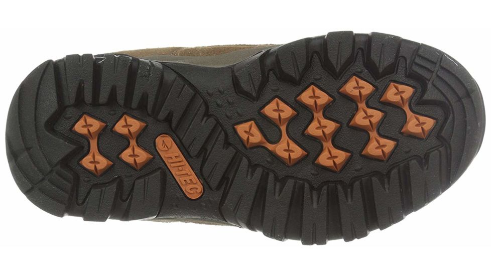 Hi-Tec Hillside Low WP Jr Boots - Kids, Brown/Orange, Medium, 3, 31462J-M030