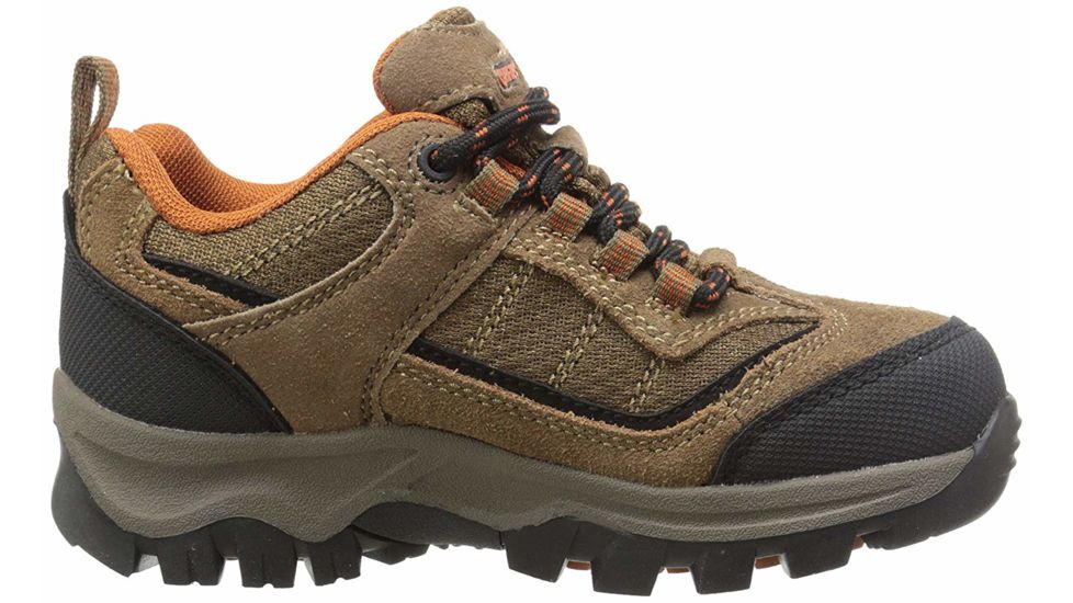 Hi-Tec Hillside Low WP Jr Boots - Kids, Brown/Orange, Medium, 3, 31462J-M030