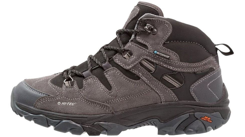 Hi-Tec Ravus Adventure Mid WP Hiking Boots - Mens, Charcoal/Cool Grey, Medium, 7, 53111-M070
