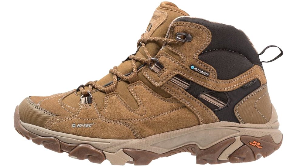 Hi-Tec Ravus Adventure Mid WP Hiking Boots - Mens, Chocolate/Tan, Medium, 7, 53112-M070