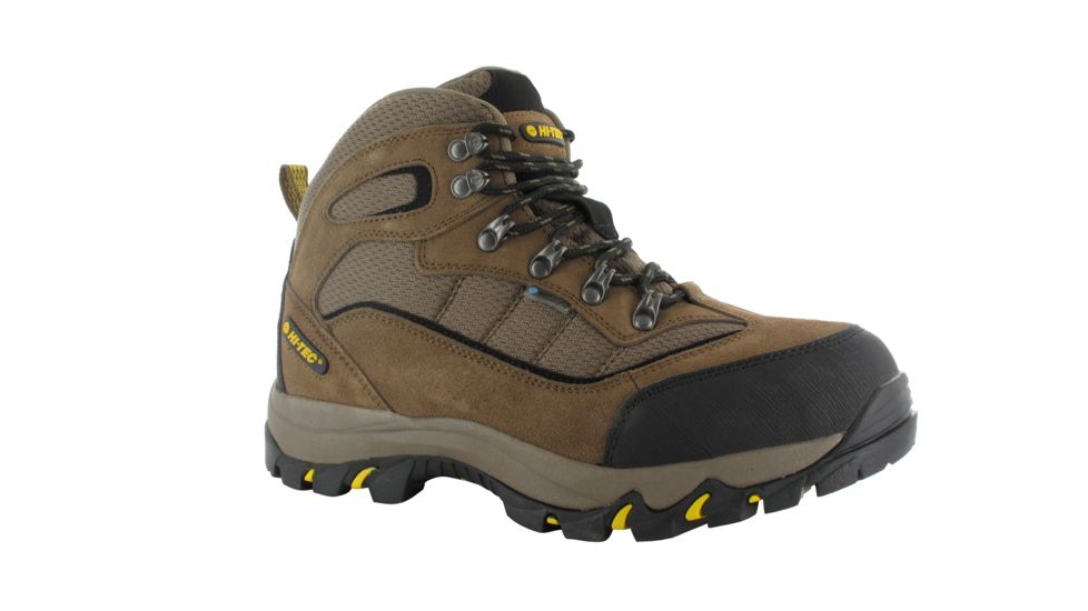 Hi-Tec Skamania Mid Waterproof Hiking Boots, Brown/Gold, 8 7198w-8