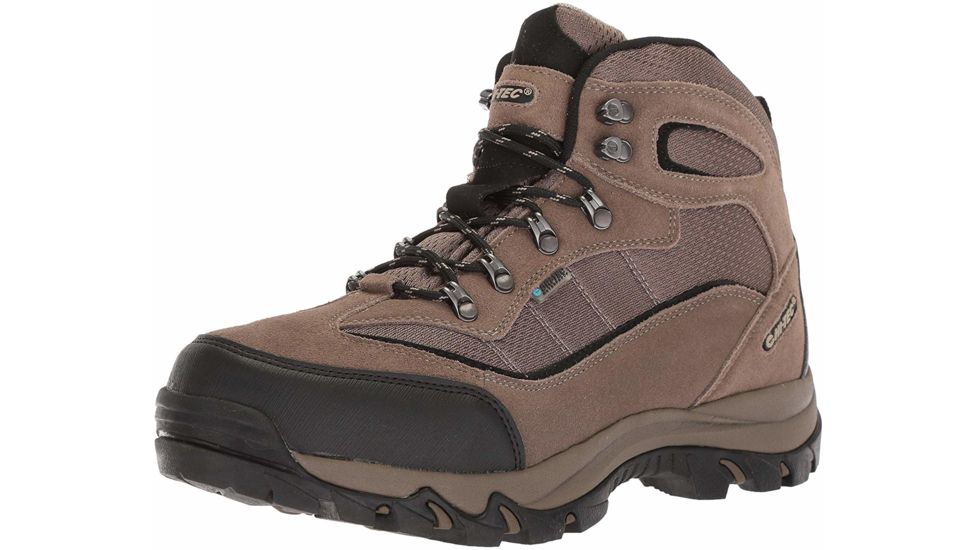 Hi-Tec Skamania Mid WP Hiking Boots - Mens, Smokey Brown/Olive/Snow, Medium, 7.5, 52124-M075
