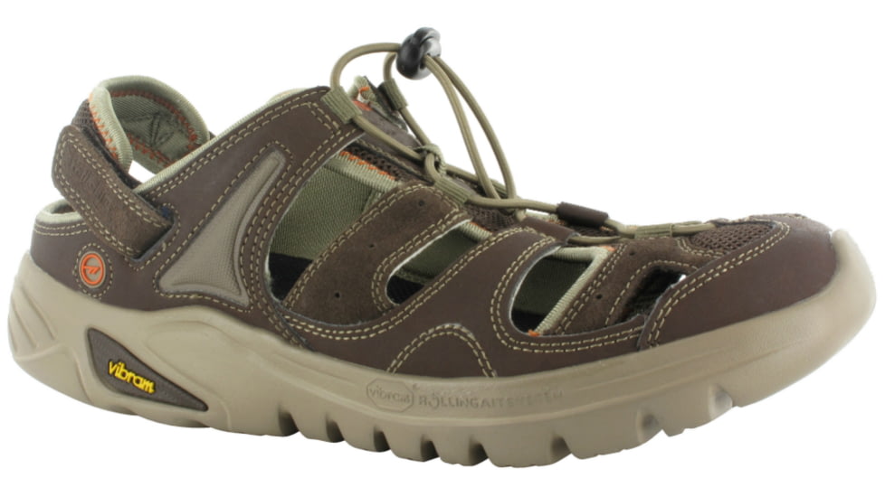 Walk-Lite Shandal - Mens-Dark Chocolate/Burnt Orange-Medium-9