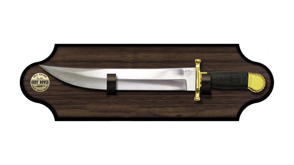 Hibben Gil 2012 Cody Bowie with Plaque GH5035G