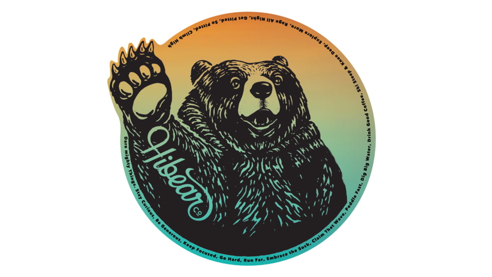 Hibear Sticker Pack 2 - Artist Series Collection - 4 Stickers, sticker-pack-2-artist-series-collection-4-stickers