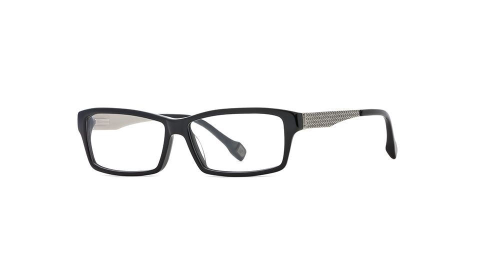 Hickey Freeman HF Saratoga SEHF SARA00 Eyeglass Frames - Black Fade SEHF SARA005540 BK
