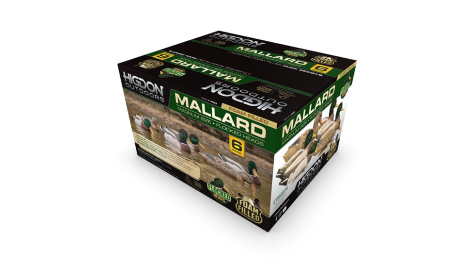 Higdon Outdoors 17053 Magnum Mallard Foam Filled Floaters Multi Color Mallard