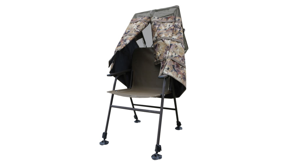 Higdon Outdoors 31518 Invisi-Chair Optifade Marsh Camo