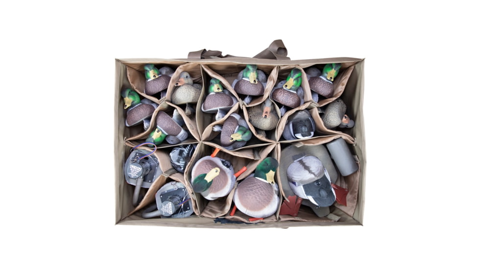 Higdon Outdoors 37124 X-Slot Universal Decoy Bag Tan 600D Polyester