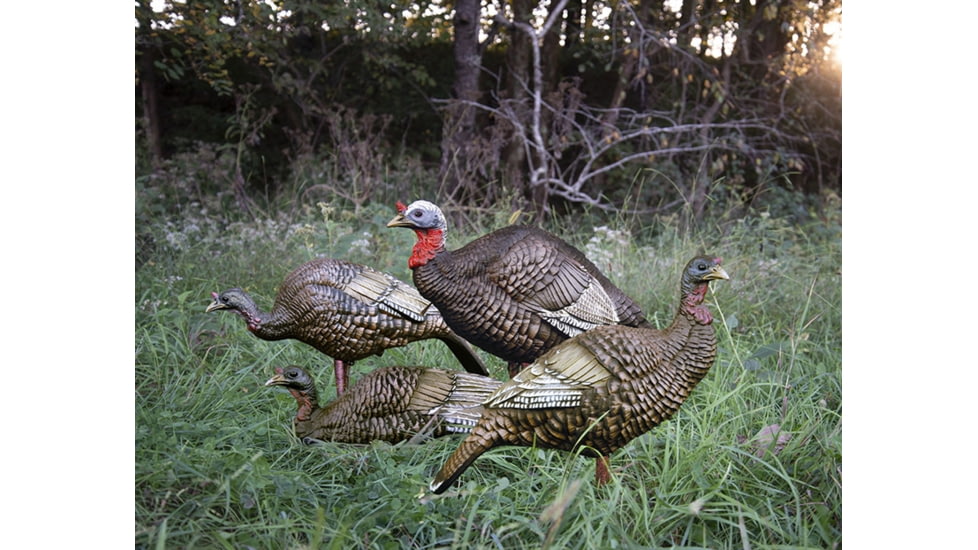 Higdon Outdoors Hard Body Laydown Hen Turkey Decoy, 63133