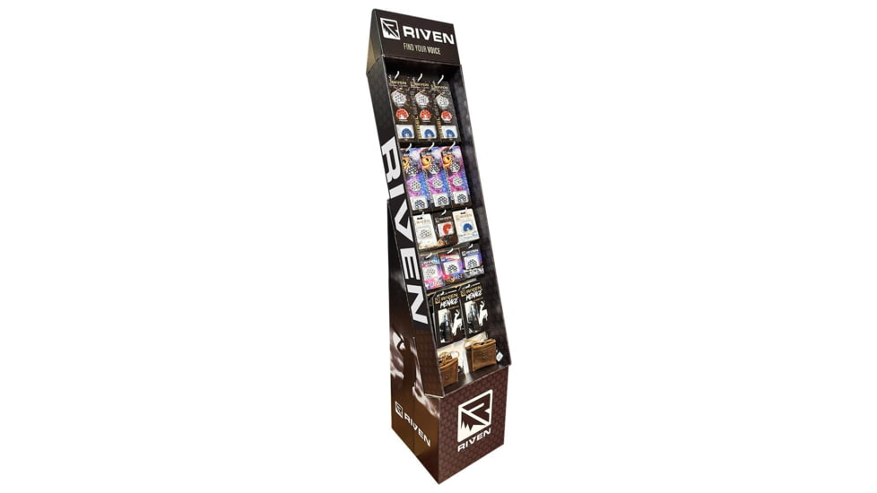 Higdon Outdoors Higdon Riven Free Standing Display Holds 14 Pegs of Calls, 65705