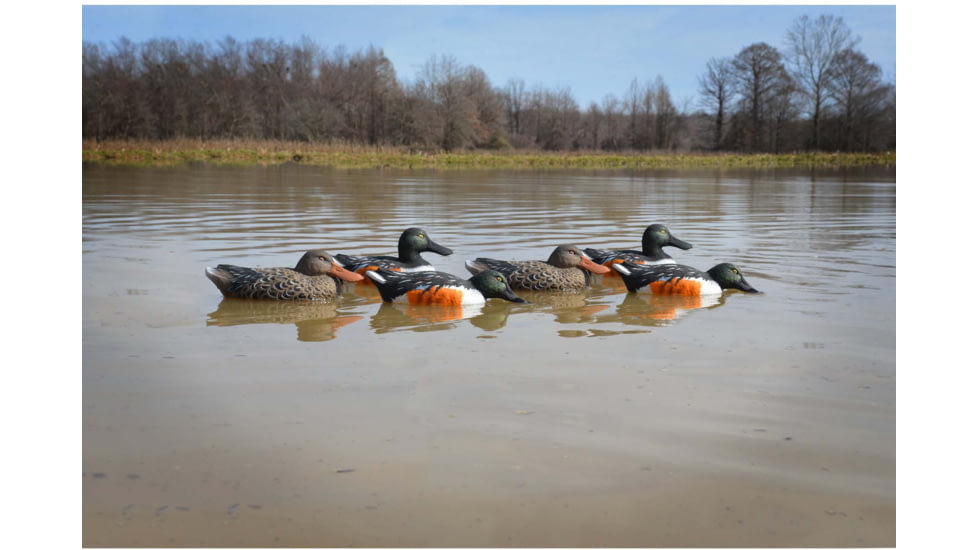 Higdon Outdoors Standard Shoveler Pack, Multi Color, Foam Filled, 6 Pack, 19963