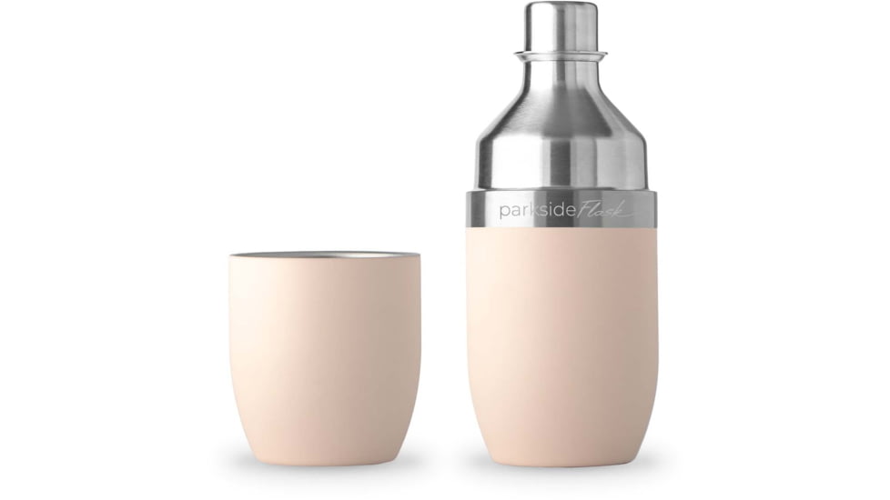 High Camp Flasks Parkside Flask, Rose, 375ml, 1101D